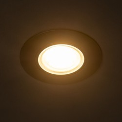 Įmontuojamas šviestuvas FIZU CCT B 4W juoda IP20