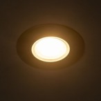 Įmontuojamas šviestuvas FIZU CCT B 4W juoda IP20