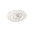 Įmontuojamas šviestuvas FIZU CCT W 4W balta IP20