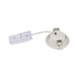 Įmontuojamas šviestuvas FIZU CCT W 4W balta IP20