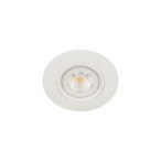 Įmontuojamas šviestuvas FIZU CCT W 4W balta IP20
