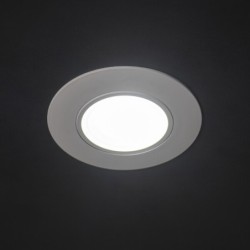 Įmontuojamas šviestuvas FIZU CCT W 4W balta IP20