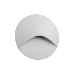 Sieninis šviestuvas EXIN LED O W-WW 2,5W 3000K Aliuminio lydinys balta IP65