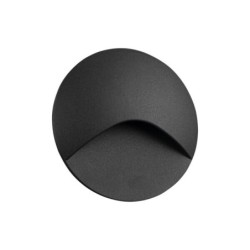 Sieninis šviestuvas EXIN LED O GR-WW 2,5W 3000K Aliuminio lydinys pilka IP65