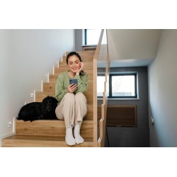 Sieninis šviestuvas EXIN LED O GR-WW 2,5W 3000K Aliuminio lydinys pilka IP65