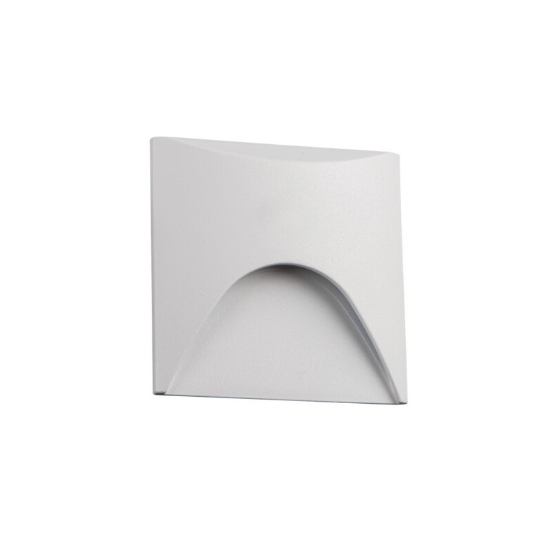 Sieninis šviestuvas EXIN LED L W-WW 2,5W 3000K Aliuminio lydinys balta IP65