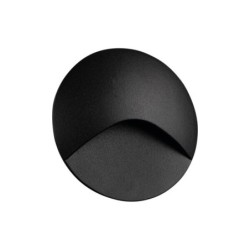 Sieninis šviestuvas EXIN LED O B-NW 2,5W 4000K Aliuminio lydinys juoda IP65