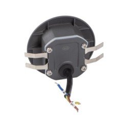 Sieninis šviestuvas EXIN LED O GR-NW 2,5W 4000K Aliuminio lydinys pilka IP65