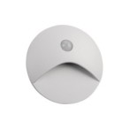 Sieninis šviestuvas EXIN LED PIR O W-NW 2,5W 4000K Aliuminio lydinys balta IP65 su PIR judesio davikliu