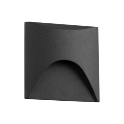Sieninis šviestuvas EXIN LED L GR-NW 2,5W 4000K Aliuminio lydinys pilka IP65