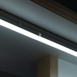 Bėgelių sistemos šviestuvas LTL-E 15W-60-CCT-W LED SMD balta (3 fazių)