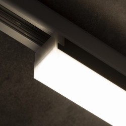 Bėgelių sistemos šviestuvas LTL-E 15W-60-CCT-B LED SMD juoda (3 fazių)