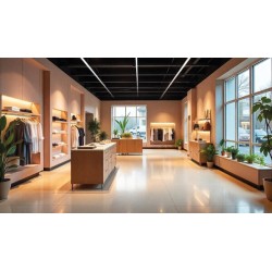 Bėgelių sistemos šviestuvas LTL-E 15W-60-CCT-B LED SMD juoda (3 fazių)