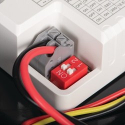 Lubinis šviestuvas DABER 8-13W CCT B LED SMD juoda IP66