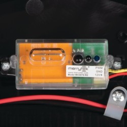 Lubinis šviestuvas DABER 8-13W CCT SE B LED SMD juoda IP66 su judesio davikliu
