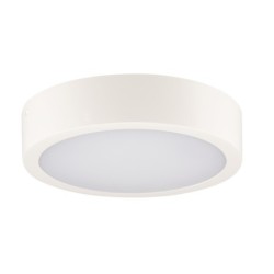 Lubinis šviestuvas DABER 12-20W CCT SE W LED SMD balta IP66 su judesio davikliu