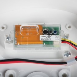 Lubinis šviestuvas DABER 12-20W CCT SE W LED SMD balta IP66 su judesio davikliu