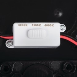 Lubinis šviestuvas DABER 12-20W CCT B LED SMD juoda IP66