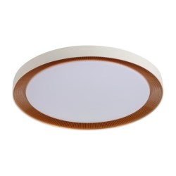 Lubinis šviestuvas ANBAR LED 37W CCT BR LED SMD balta, ruda IP20 su pulteliu