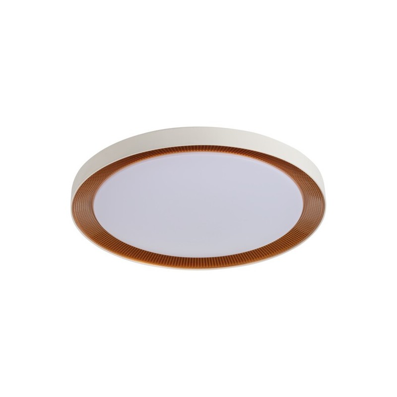 Lubinis šviestuvas ANBAR LED 37W CCT BR LED SMD balta, ruda IP20 su pulteliu