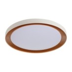 Lubinis šviestuvas ANBAR LED 37W CCT BR LED SMD balta, ruda IP20 su pulteliu