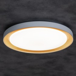 Lubinis šviestuvas ANBAR LED 37W CCT BR LED SMD balta, ruda IP20 su pulteliu