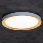 Lubinis šviestuvas ANBAR LED 37W CCT BR LED SMD balta, ruda IP20 su pulteliu