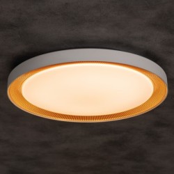 Lubinis šviestuvas ANBAR LED 37W CCT BR LED SMD balta, ruda IP20 su pulteliu