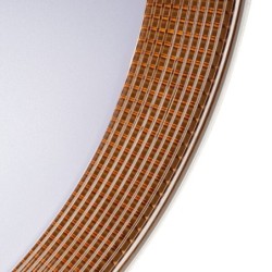 Lubinis šviestuvas ANBAR LED 37W CCT BR LED SMD balta, ruda IP20 su pulteliu