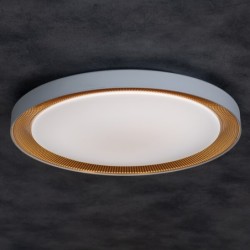 Lubinis šviestuvas ANBAR LED 37W CCT BR LED SMD balta, ruda IP20 su pulteliu