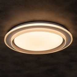 Lubinis šviestuvas ANTO LED 37W CCT LED SMD balta IP20 su pulteliu