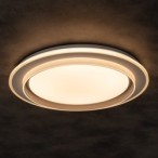 Lubinis šviestuvas ANTO LED 37W CCT LED SMD balta IP20 su pulteliu
