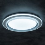 Lubinis šviestuvas ANTO LED 37W CCT LED SMD balta IP20 su pulteliu