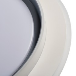 Lubinis šviestuvas ANTO LED 37W CCT LED SMD balta IP20 su pulteliu