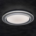 Lubinis šviestuvas ANTO LED 37W CCT LED SMD balta IP20 su pulteliu