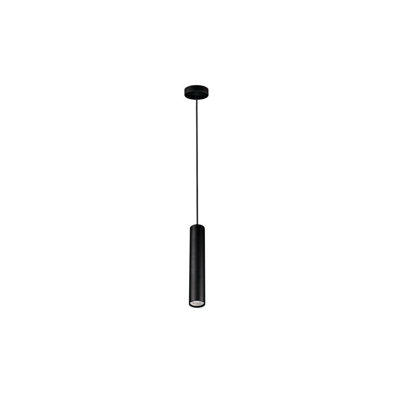 Pakabinamas šviestuvas PHLOX C GU10 B 10 LED IP20 juoda