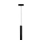 Pakabinamas šviestuvas PHLOX C GU10 B 10 LED IP20 juoda