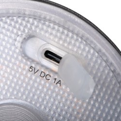 Stalinis šviestuvas INITA LED CB B LED SMD 1,2W Pakraunamas juoda