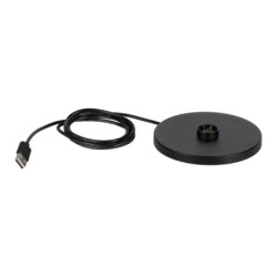 Stalinis šviestuvas INITA LED CB B LED SMD 1,2W Pakraunamas juoda