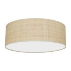 Lubinis šviestuvas MARSHALL WHITE / RATTAN 3xE27