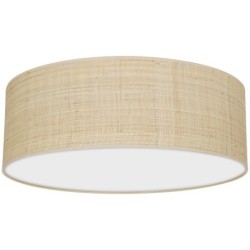 Lubinis šviestuvas MARSHALL WHITE / RATTAN 3xE27