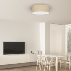 Lubinis šviestuvas MARSHALL WHITE / RATTAN 3xE27