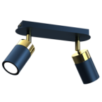 Lubinis šviestuvas JOKER NAVY BLUE/GOLD 2xGU10