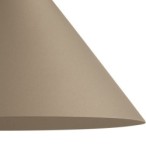 Sieninis šviestuvas CAPITAL TAUPE 1xGX53