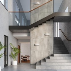 Sieninis šviestuvas ATENA concrete 1xE27