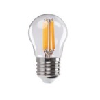 LED lemputė XLEDEX E27 G45 3,8W WW 2700K 230V 806lm 50000h Stiklas (Šilta balta)