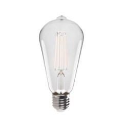 LED lemputė XLED W ST64 7W WW 2700K E27 230V 806lm 15000h Stiklas (Šilta balta)