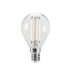 LED lemputė XLED W E14 G45 4,5W WW 2700K 230V 470lm 15000h Stiklas (Šilta balta)