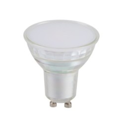 LED lemputė IQ-LED GU10 4,9W WW 2700K 230V 550lm 25000h Stiklas Plastikas (Šilta balta)