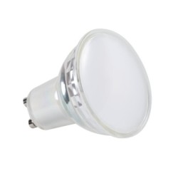 LED lemputė IQ-LED GU10 4,9W CW 6500K 230V 550lm 25000h Stiklas Plastikas (Šalta balta)